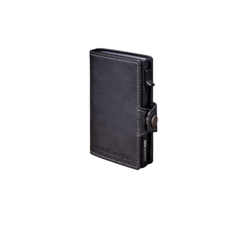 Reptronic Hammer&Hide Genuine Saddle Leather Pop-up Wallet