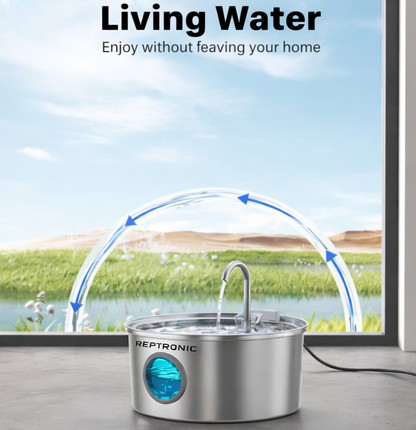 3.2L SS Larger Fountain, Pack of Filters & Cleaning kit - Value Pack
