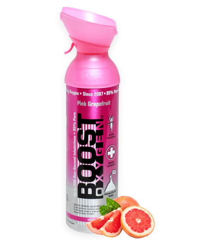 Boost Oxygen Large 95% Canister Pink Grapefruit
