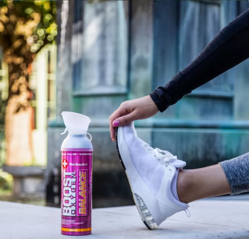 Boost Oxygen Large 95% Canister Pink Grapefruit