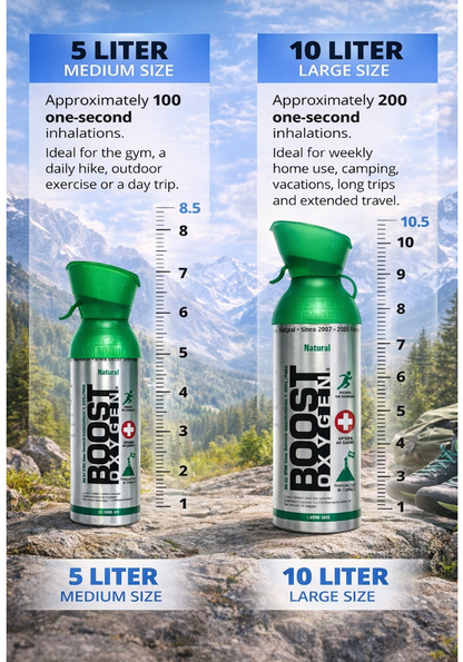 Boost Oxygen Large 95% Canister Natural