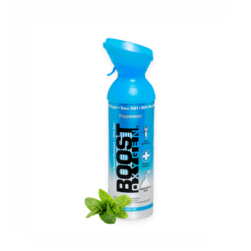 Boost Oxygen Large 95% Canister Peppermint