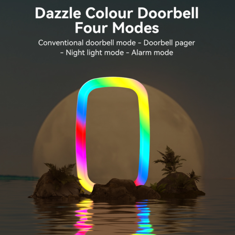 Reptronic DIY white wireless doorbell: RPTDB47 - 1R1B