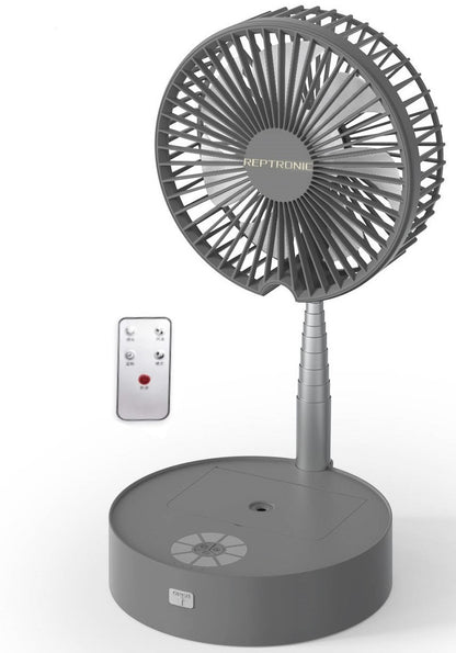 Unboxed Reptronic Rechargeable Portable Fan- Grey