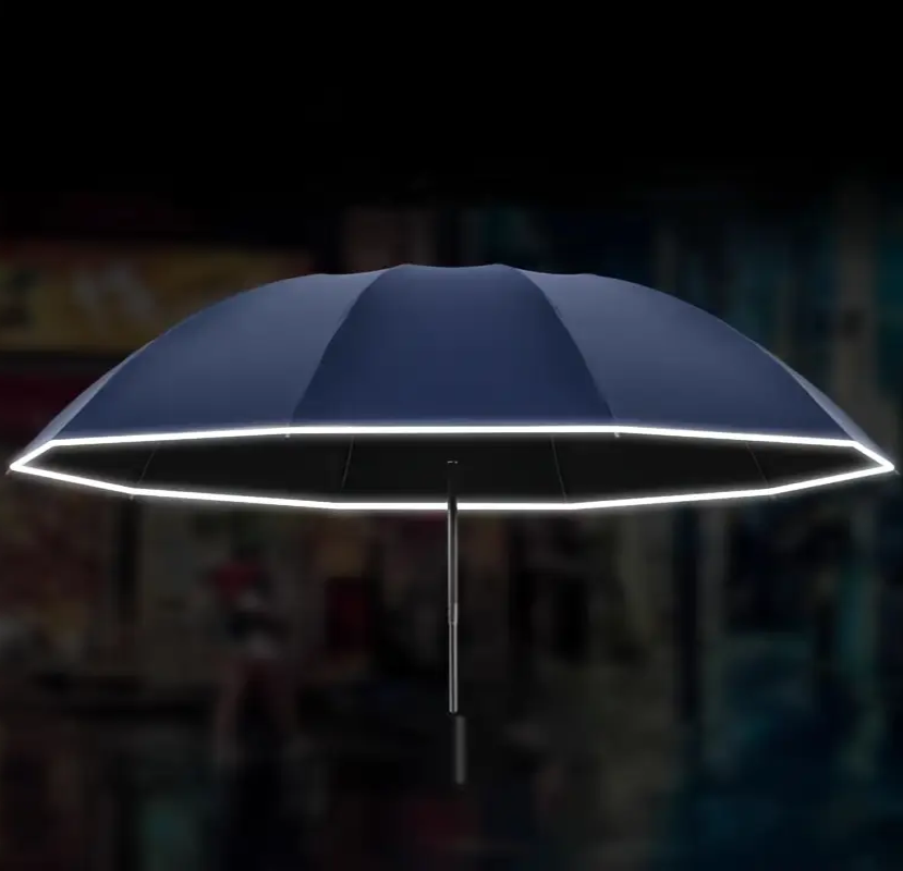 Reptronic 10-Rib Auto Open/Close Umbrella With Durable Iron Alloy Frame