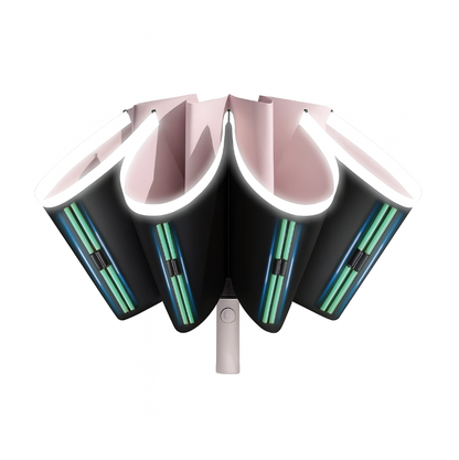Reptronic 10-Rib Auto Open/Close Umbrella With Durable Iron Alloy Frame
