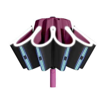 Reptronic 10-Rib Auto Open/Close Umbrella With Durable Iron Alloy Frame