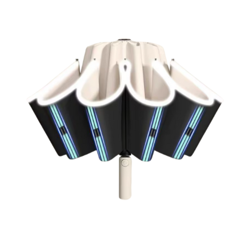 Reptronic 10-Rib Auto Open/Close Umbrella With Durable Iron Alloy Frame