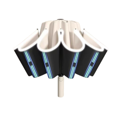 Reptronic 10-Rib Auto Open/Close Umbrella With Durable Iron Alloy Frame