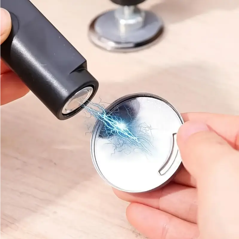 Reptronic Set of 4 Durable Magnetic Door Stoppers - No drill