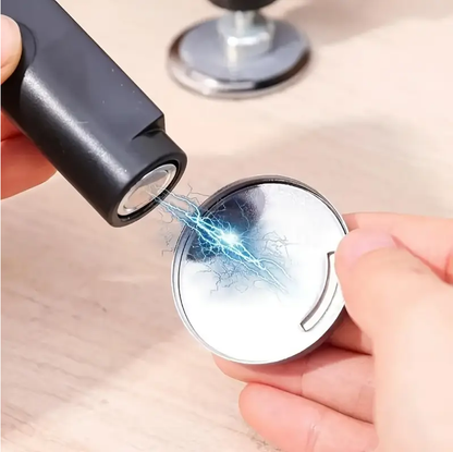 Reptronic Set of 4 Durable Magnetic Door Stoppers - No drill