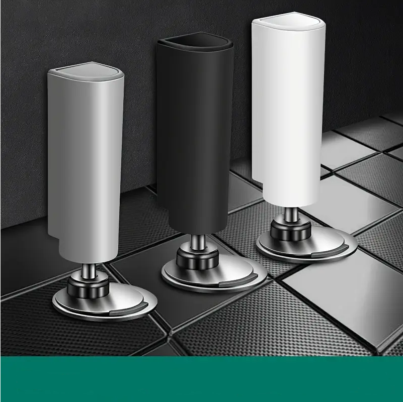 Reptronic Set of 4 Durable Magnetic Door Stoppers - No drill