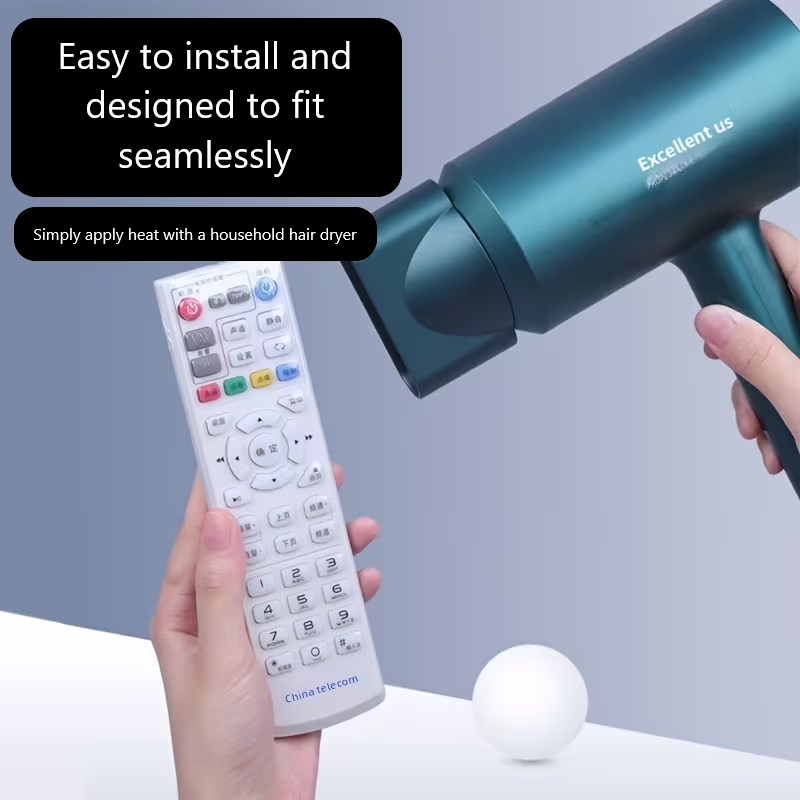 Reptronic Remote Control Shrink Wrap Sleeves & LED Light Dimming Stickers