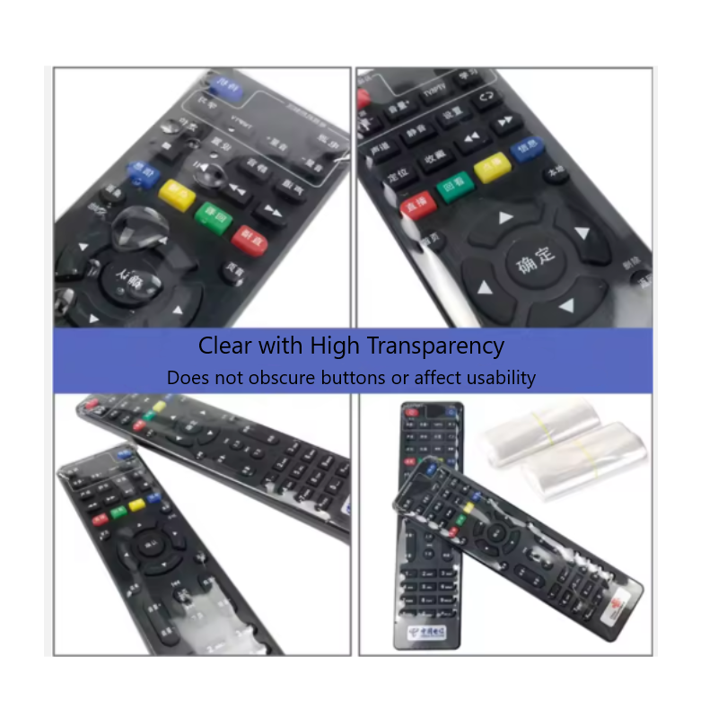 Reptronic Remote Control Shrink Wrap Sleeves & LED Light Dimming Stickers