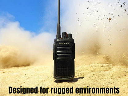 Reptronic P70 Two Way Radio: 5-10km Extra Long Range