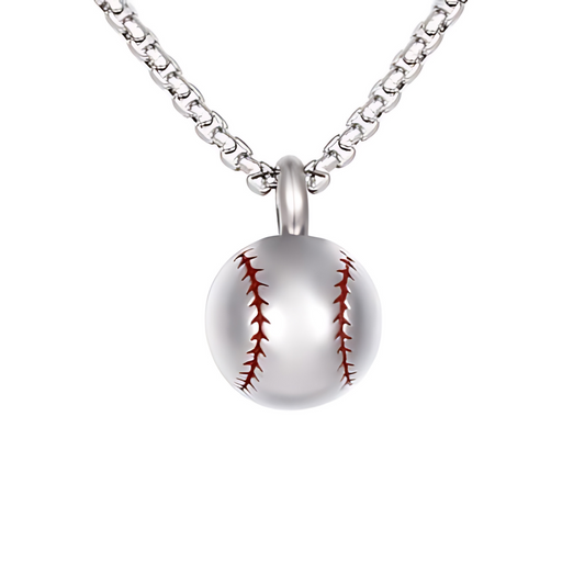 Memorial Safe Keeping Pendant - Baseball