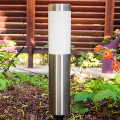 Reptronic Modern Solar LED landscape light- Stainless steel