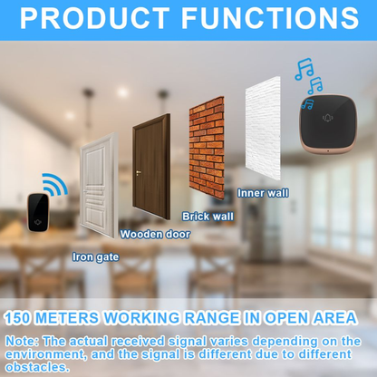 Reptronic DIY Wireless Doorbell- RTDB25