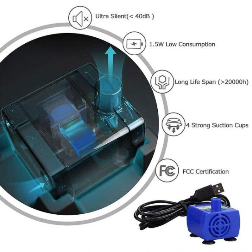 Cat/Dog Water Fountain Pump Replacement