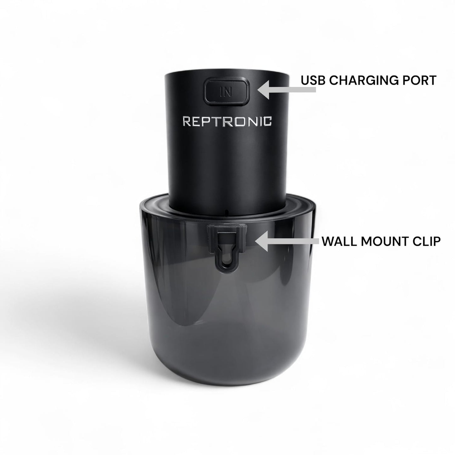 Reptronic Rechargeable Automatic Liquid Soap Dispenser with Wall Mount