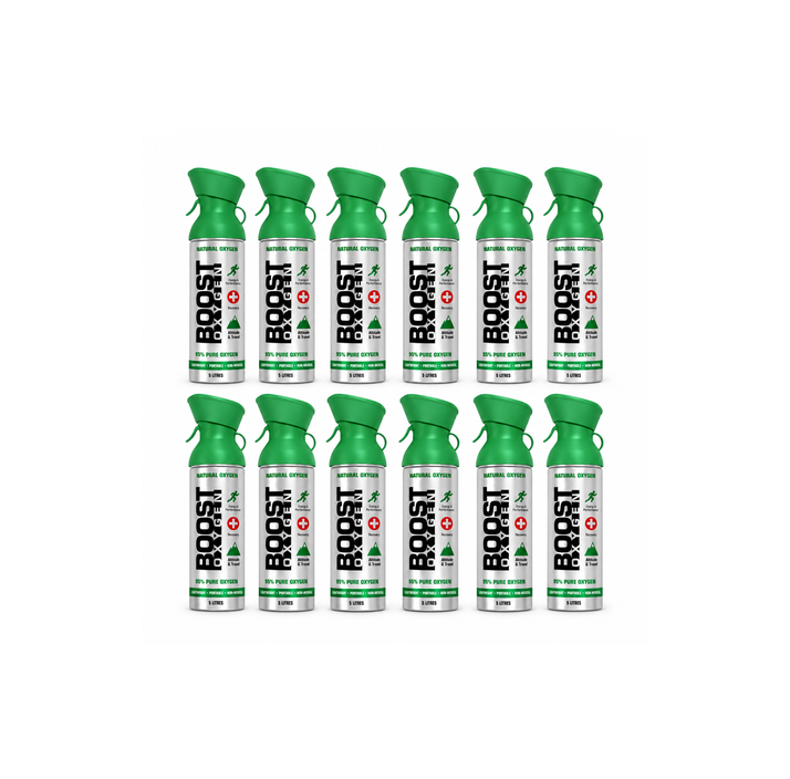 Boost Oxygen 95% Canister Natural - 9ml - 12 Pack