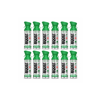 Boost Oxygen 95% Canister Natural - 5ml - 12 Pack