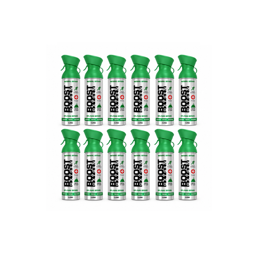 Boost Oxygen 95% Canister Natural - 5ml - 12 Pack