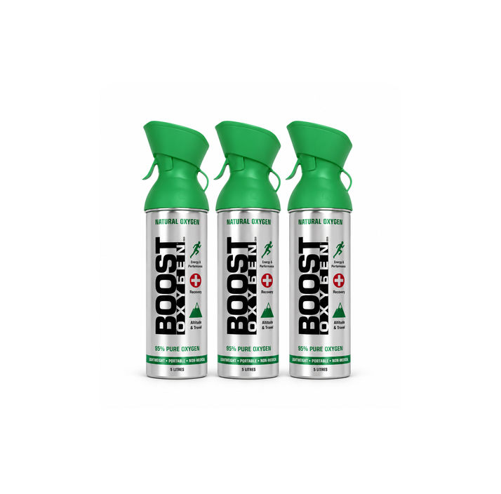 Boost Oxygen 95% Canister Natural - 5ml - 3 Pack