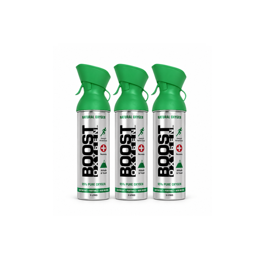Boost Oxygen 95% Canister Natural - 5ml - 3 Pack