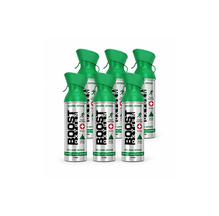 Boost Oxygen 95% Canister Natural - 9ml - 6 Pack