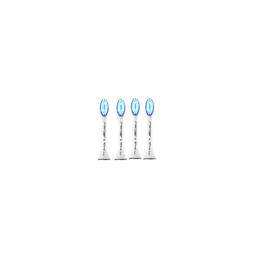 Replacement Toothbrush Heads for the Frost White Electric Toothbrush x 4