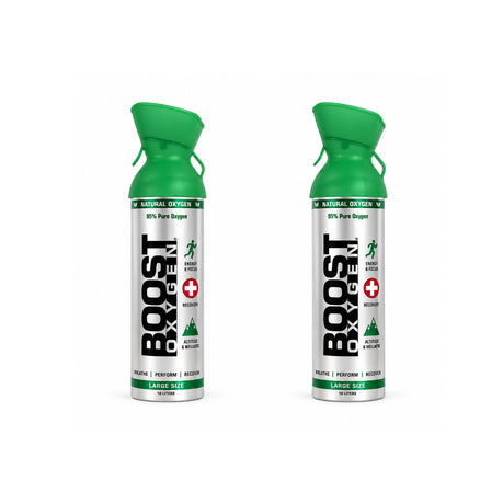 Boost Oxygen 95% Canister Natural - 9ml - 2 Pack