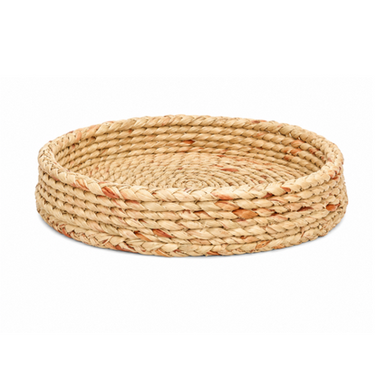Ikhwani Handwoven Grass Decorative Tray - Natural