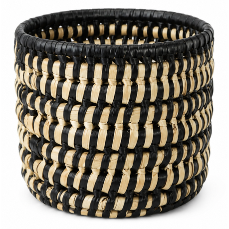 Afri Handwoven Ilala Palm Basket - Natural