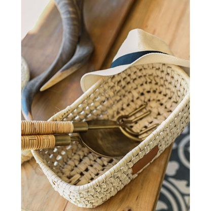 Utility Weave Handwoven Ilala Palm Storage Basket - Natural