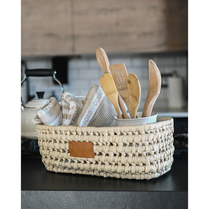 Utility Weave Handwoven Ilala Palm Storage Basket - Natural