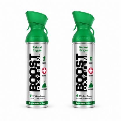 Boost Oxygen 95% Canister Natural - 5ml - 2 Pack