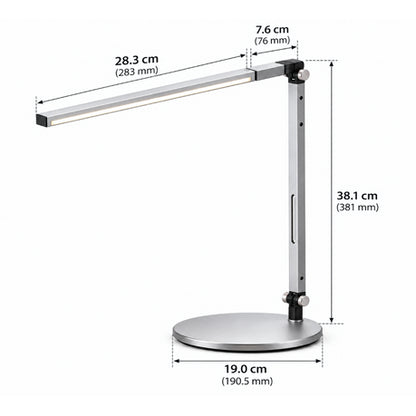 Koncept Z-Bar Solo Mini Gen 3 LED Desk Lamp with Base