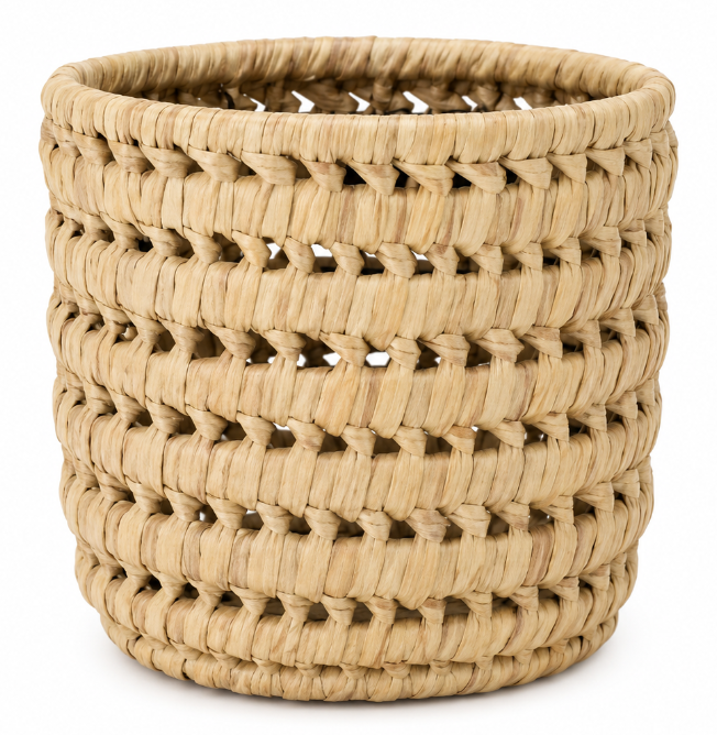 Afri Handwoven Ilala Palm Basket - Natural