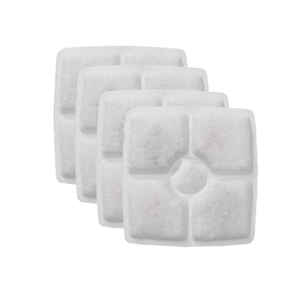 Reptronic 4 Pack Square Filters For Reptronic Square Pet Fountain