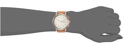 Unboxed Skagen Women's Hald Stainless Steel and Leather Hybrid Smartwatch